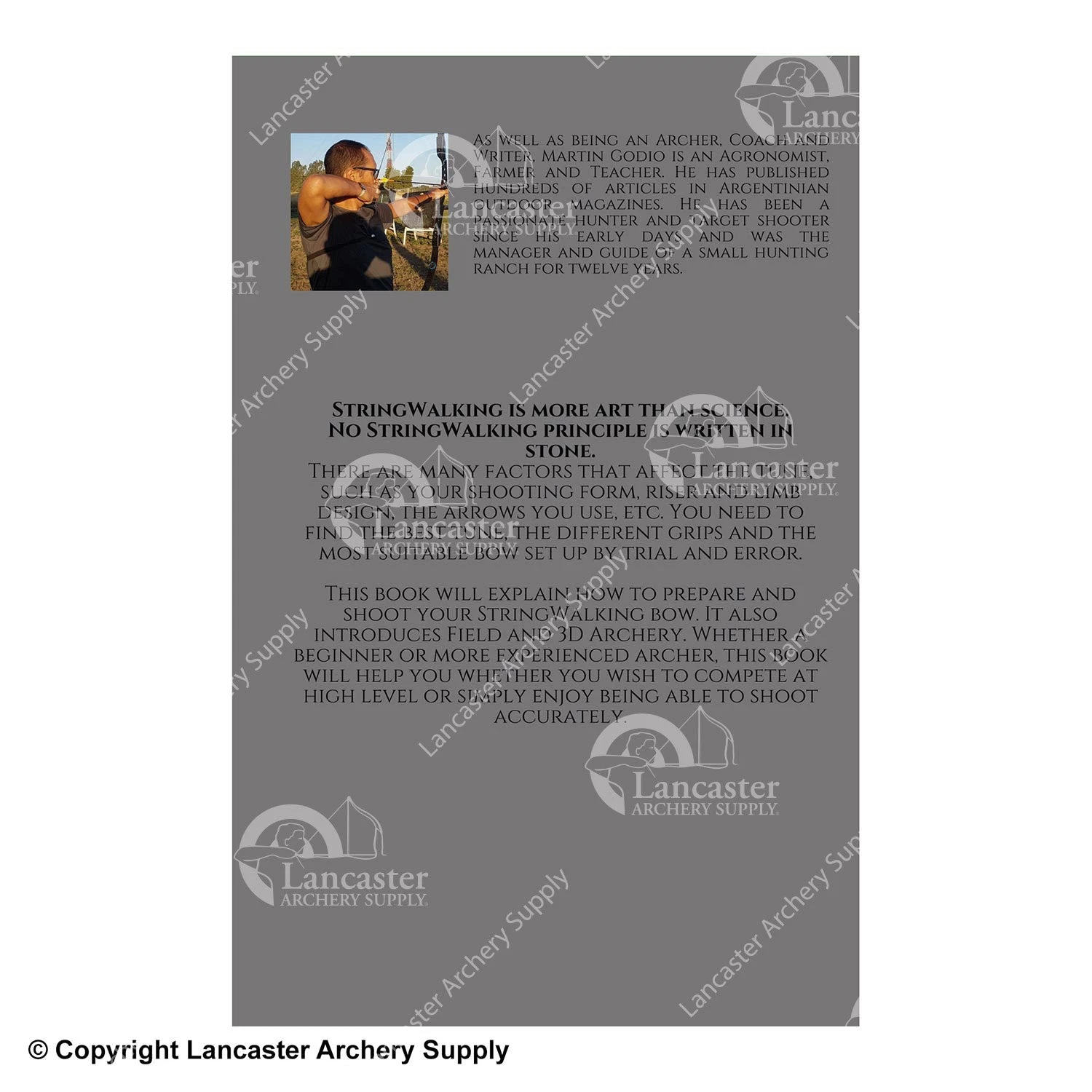 The Art Of StringWalking: BAREBOW FIELD And 3D ARCHERY By Martin Godio - Image 2