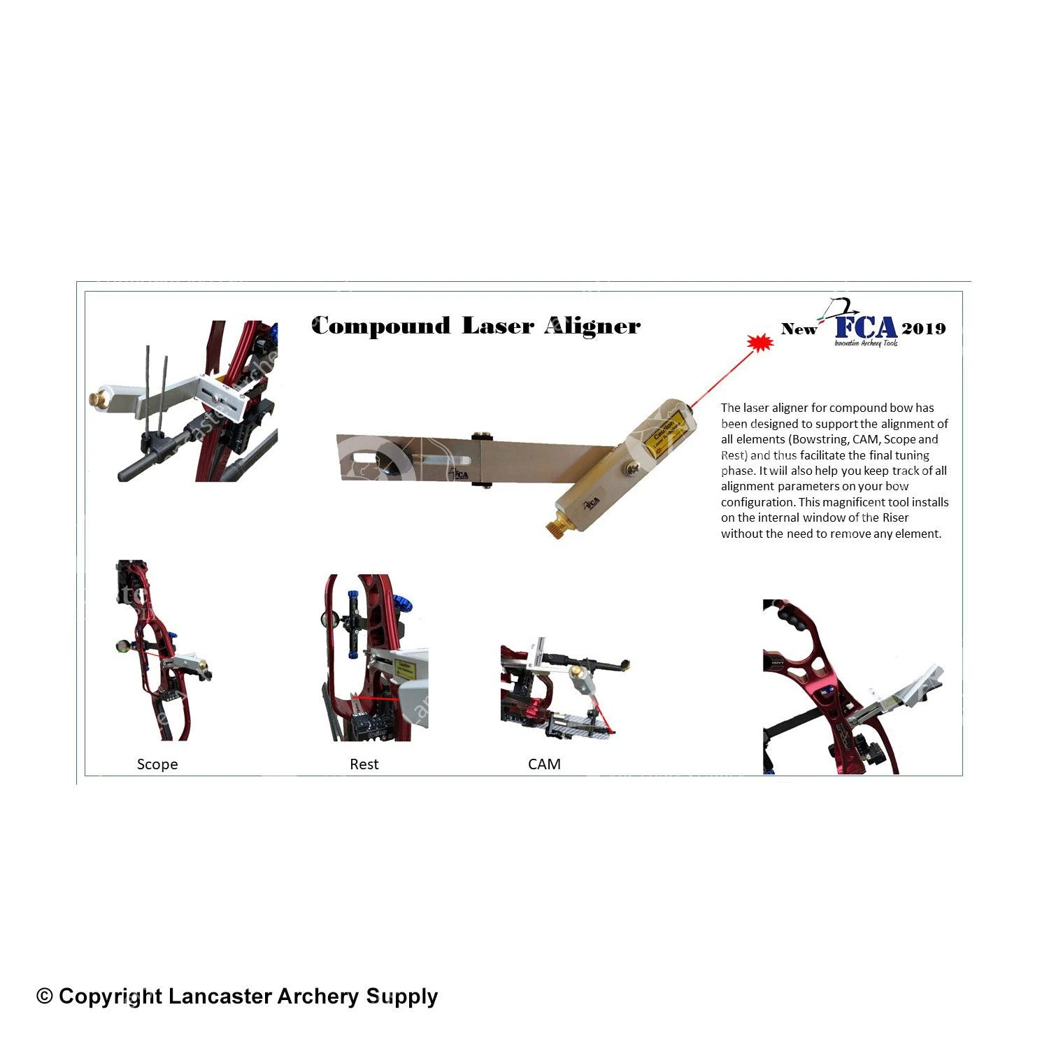 Gas Pro FCA Compound Laser Alignment Tool - Image 2